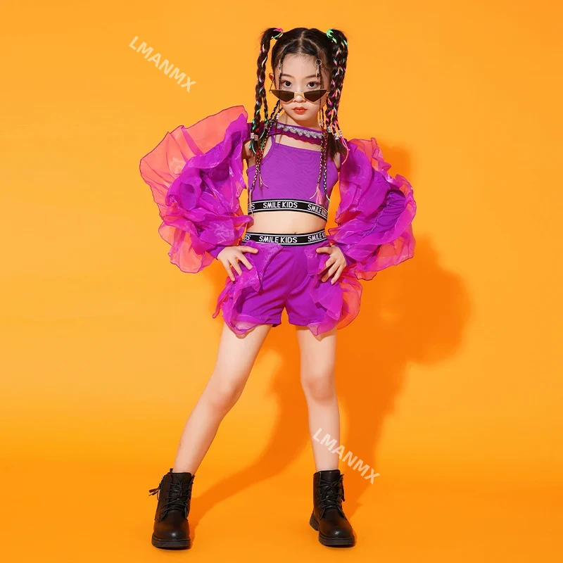 Street Fashion Model - Fashion kostum dansa jalanan anak perempuan,