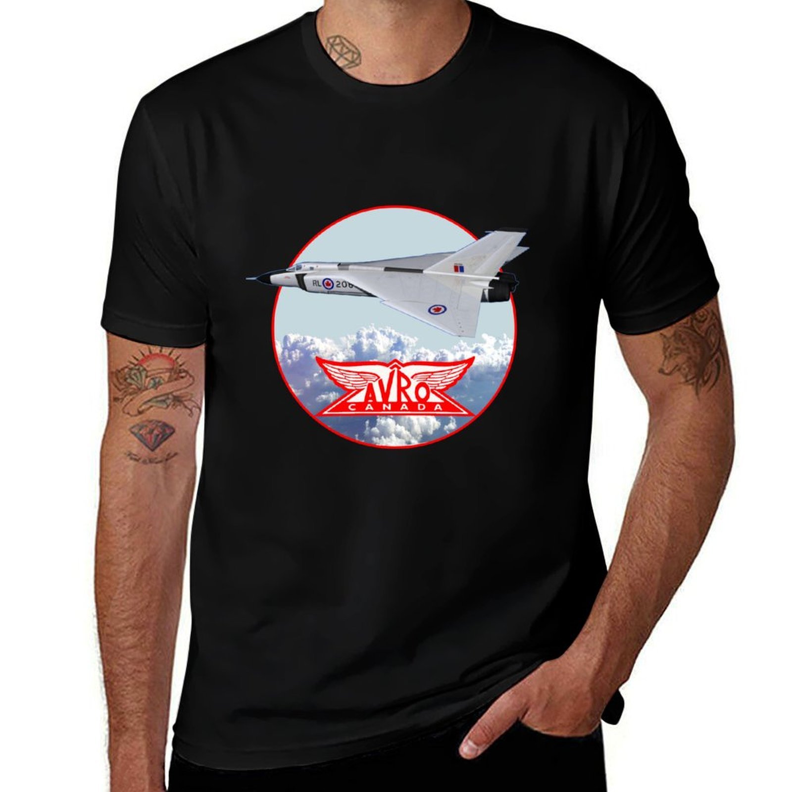Street Fashion Canada - Kaos Avro Arrow Avro Canada, Kaos