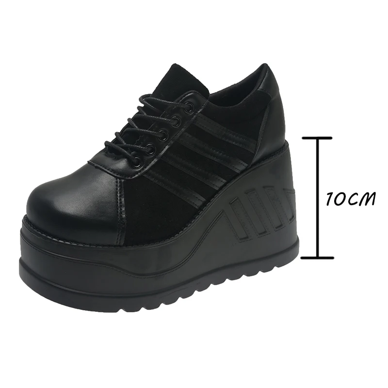 Street Fashion Goth - Sepatu Wanita Ukuran Besar 35-43 Desain