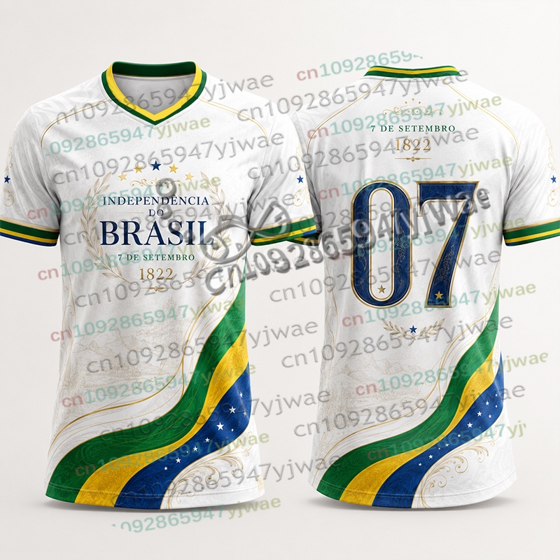 Street Fashion Brazil - Jersey Sepak Bola Hari Kemerdekaan Brasil