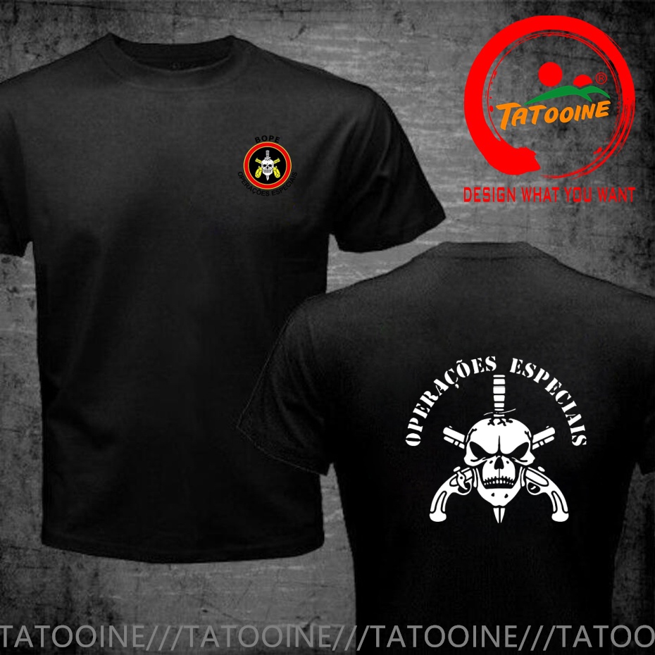 Street Fashion Brazil - Desain Lucu BOPE Elite Death Squad