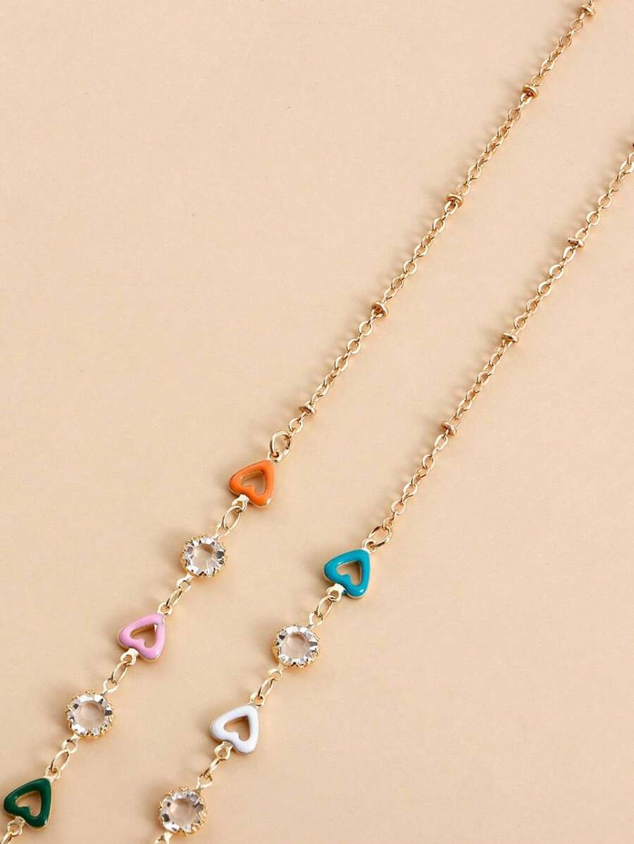 Street Fashion Necklace - 1 Buah Tali Anti Selip Kacamata