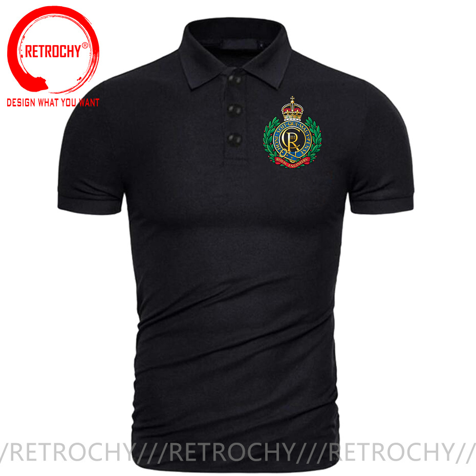 Street Fashion Uk - Kaos Polo Korps Insinyur Kerajaan Inggris