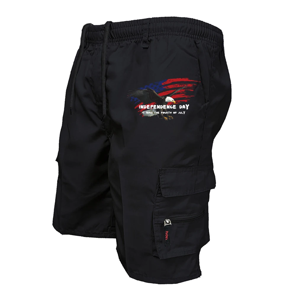 Street Fashion American - Celana Pendek Kargo Gaya Militer Pria