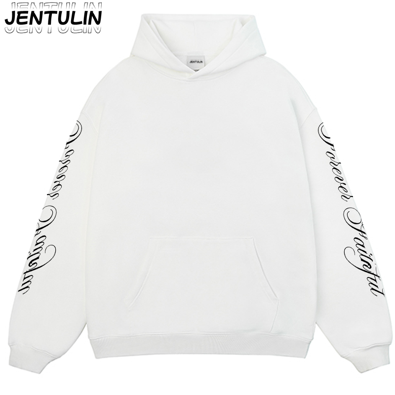 Street Fashion Goth - Hoodie Grafis Alfabet Gaya Retro Y2K