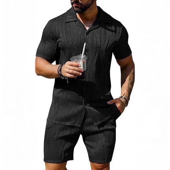 Pakaian Pria 2 Potong Set Keme - Street Fashion Men ulasan dan harga