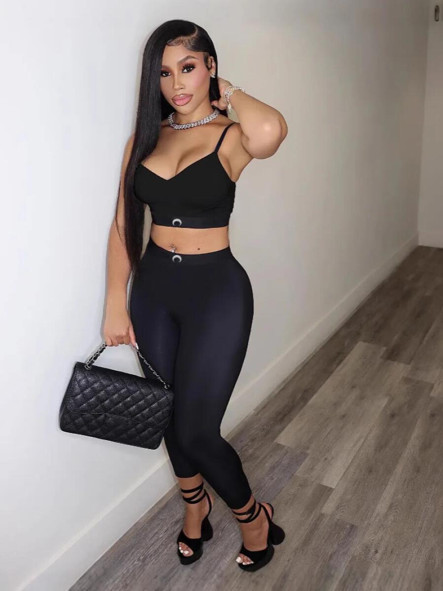 Set Dua Potong Seksi Gaya Erop - Street Fashion American ulasan dan harga