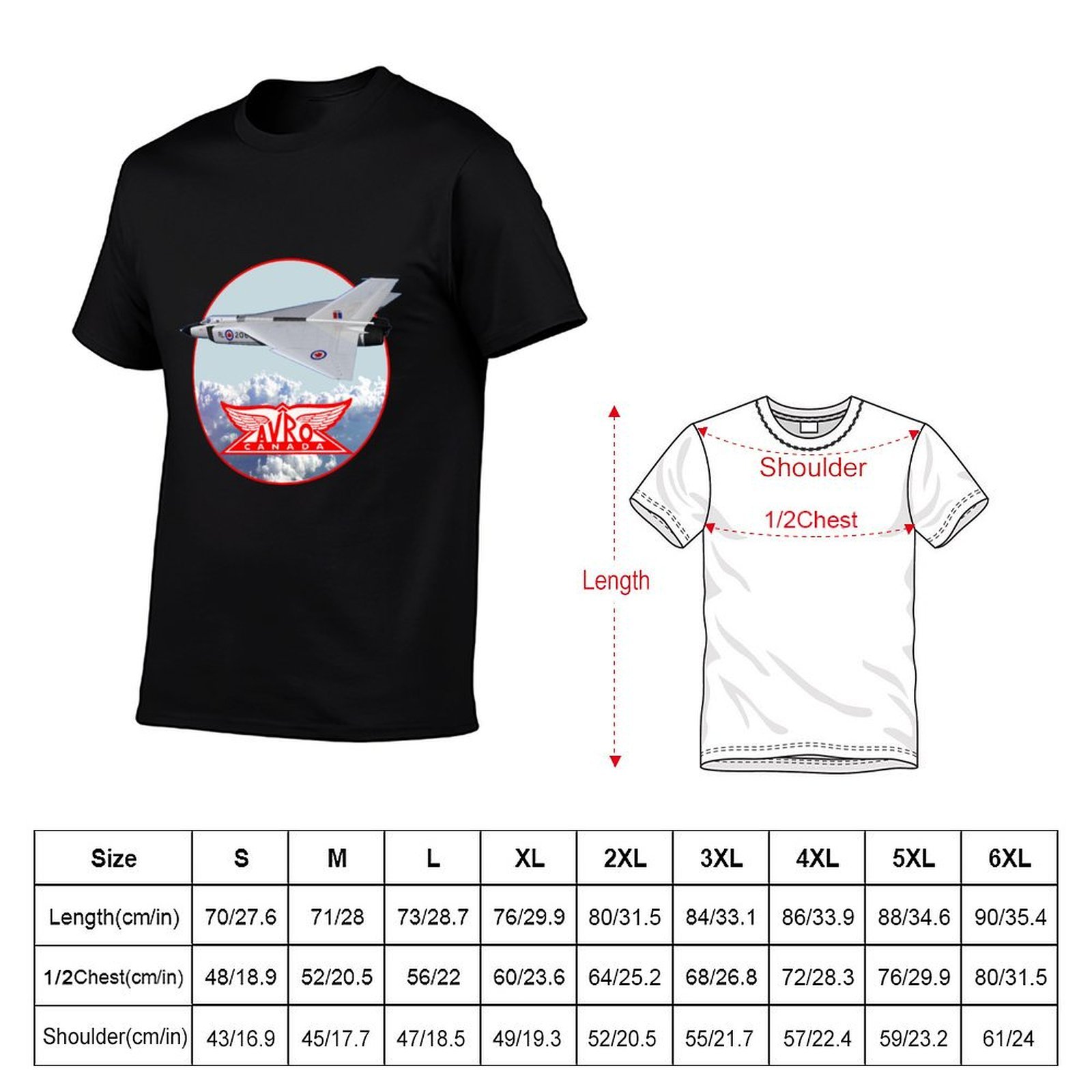 Avro Arrow Avro Canada T-Shirt - Street Fashion Canada ulasan dan harga