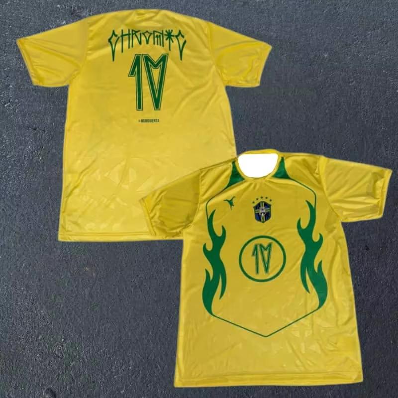 Kaos Jersey Musim Panas 2026 B - Street Fashion Brazil ulasan dan harga