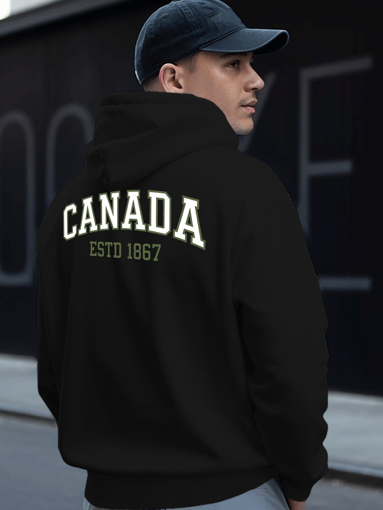 CANADA ESTD 1867 Hoodie Sweter - Street Fashion Canada ulasan dan harga