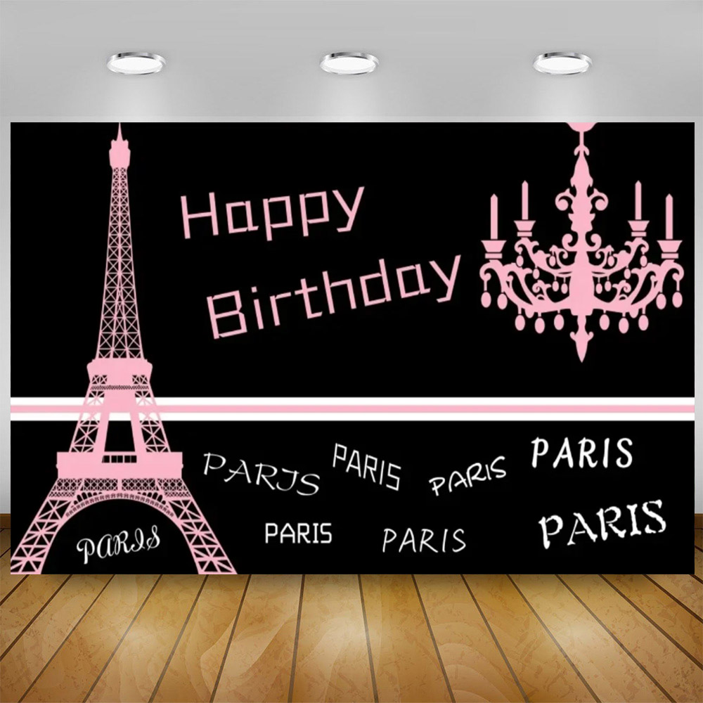Mode Pink Paris Menara Eiffel  - Street Fashion Events ulasan dan harga