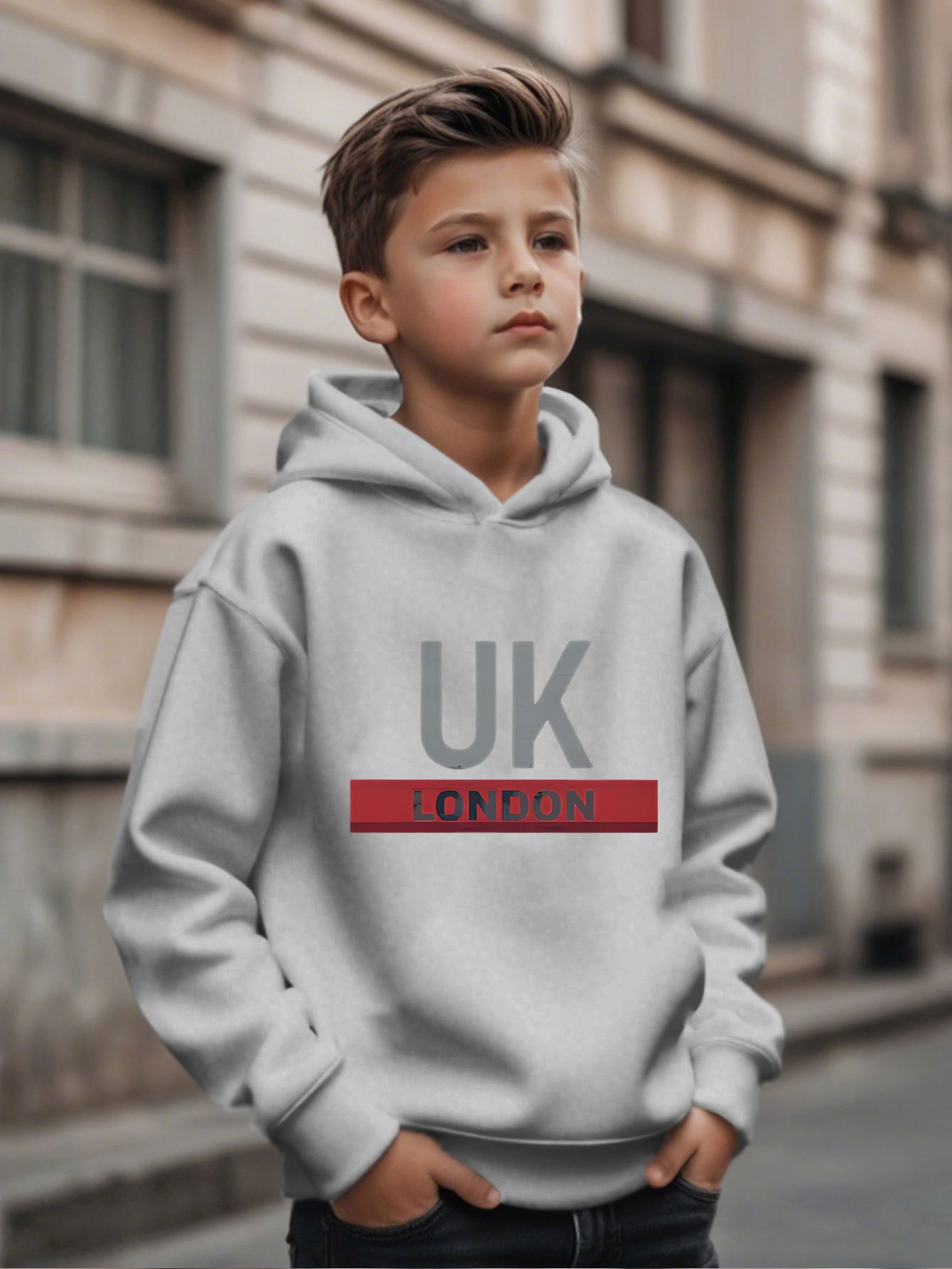 Hoodie Cetak London UK, Jaket  - Street Fashion Uk ulasan dan harga