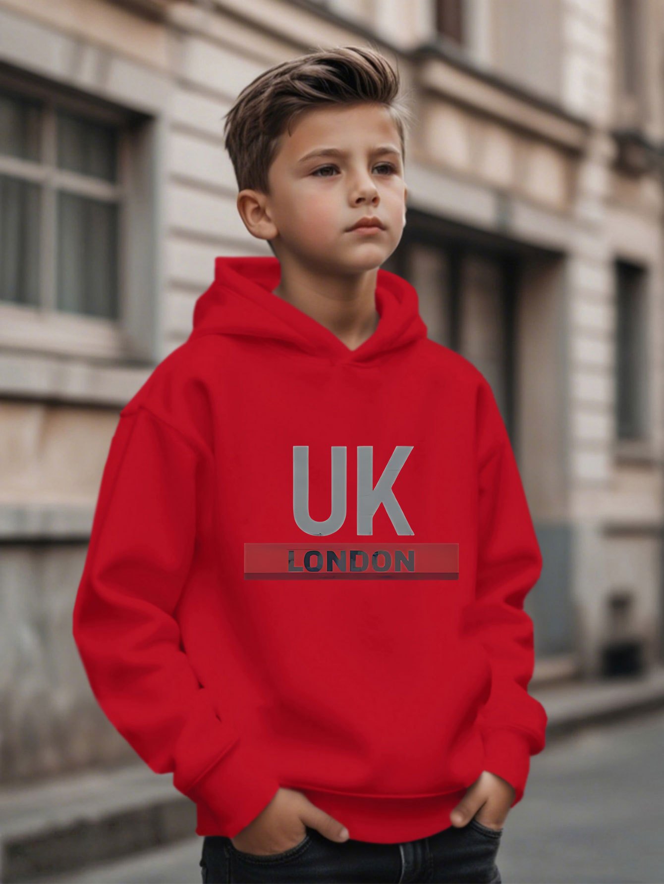 Hoodie Cetak London UK, Jaket  - Street Fashion Uk ulasan dan harga