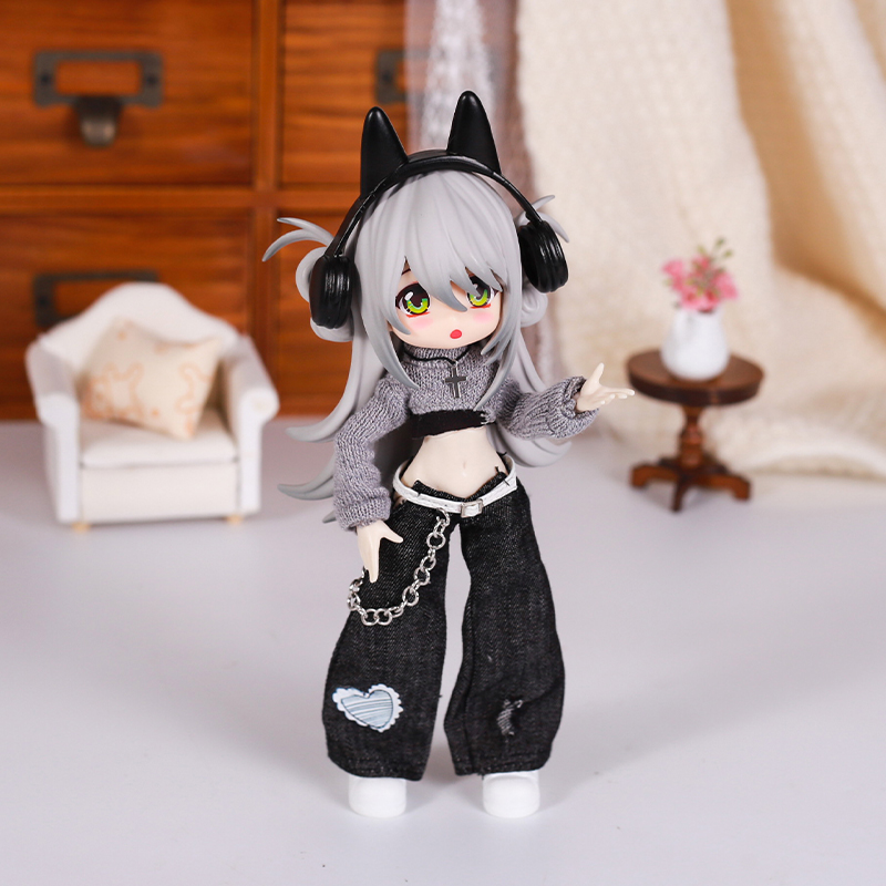 Pakaian Boneka Bjd Set Sweter  - Street Fashion Necklace ulasan dan harga