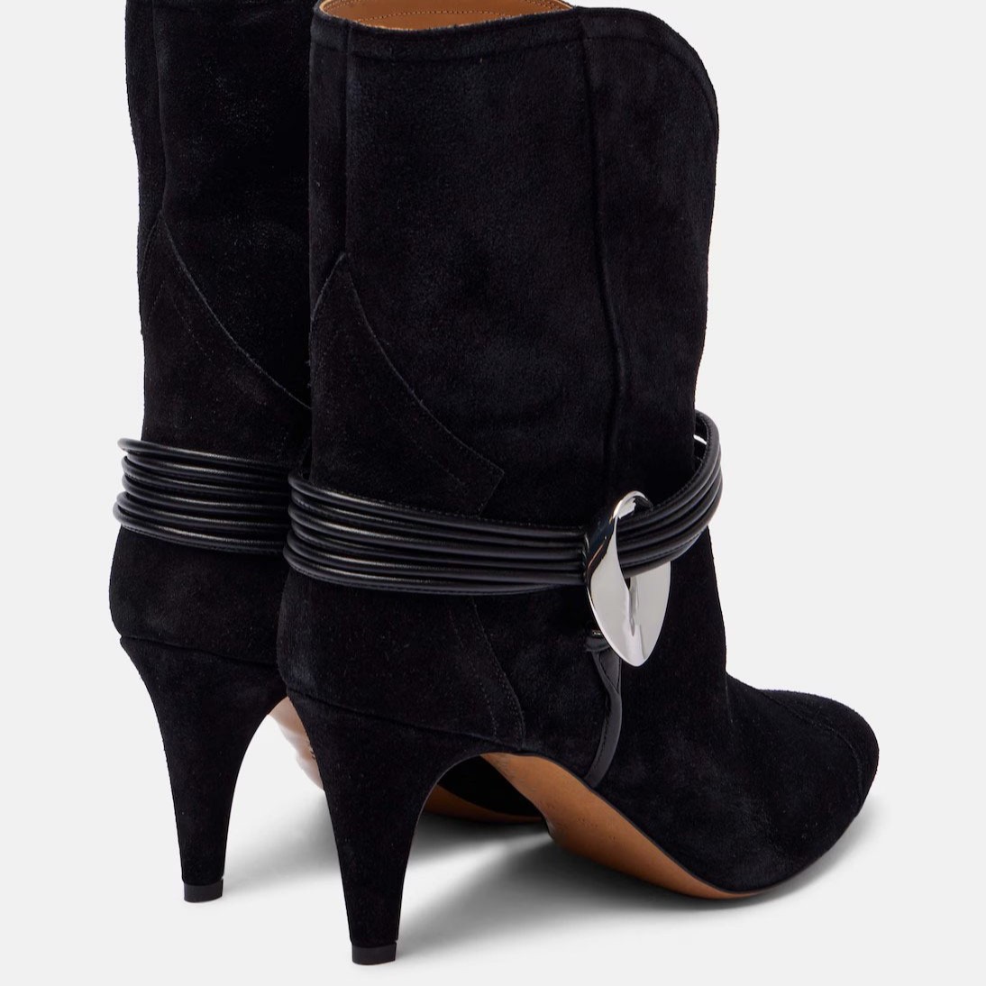 Sepatu Boots Wanita Bahan Sued - Street Fashion Look ulasan dan harga