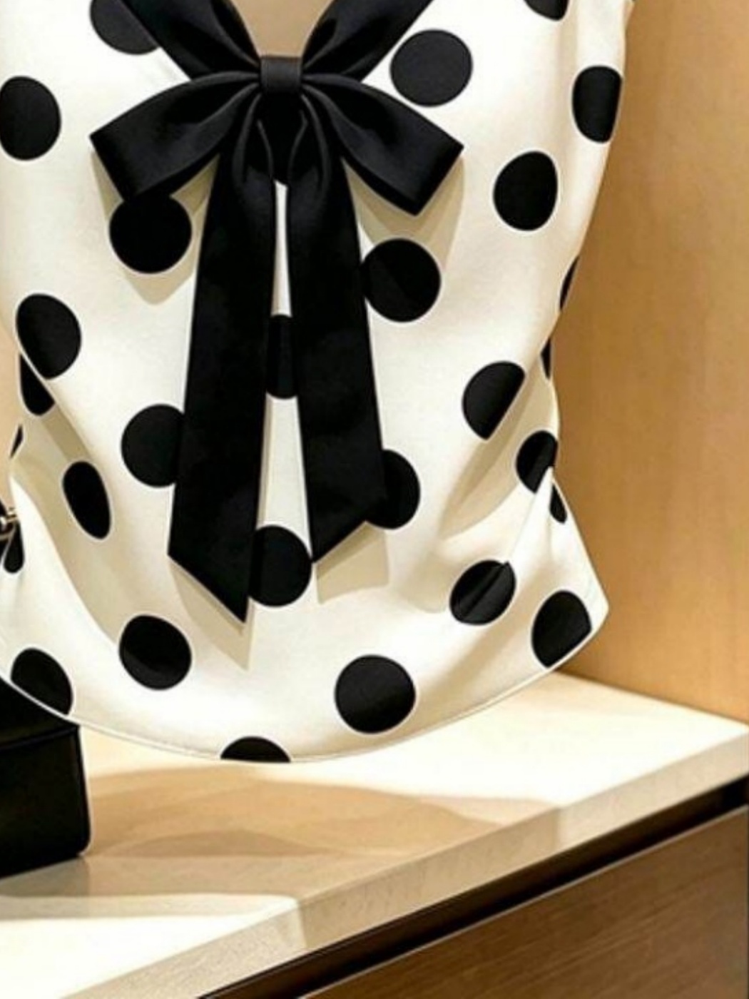 Atasan simpul kerah V modis wa - Street Fashion Look ulasan dan harga