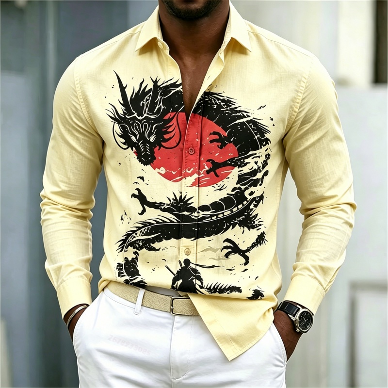Kemeja Pria Terbaru 2026 Putih - Street Fashion Men ulasan dan harga