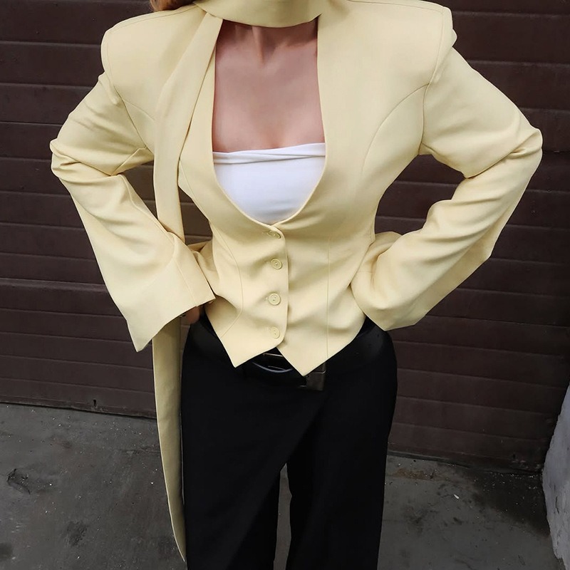 Tuularose Blazer Fashion Wanit - Street Fashion Look ulasan dan harga
