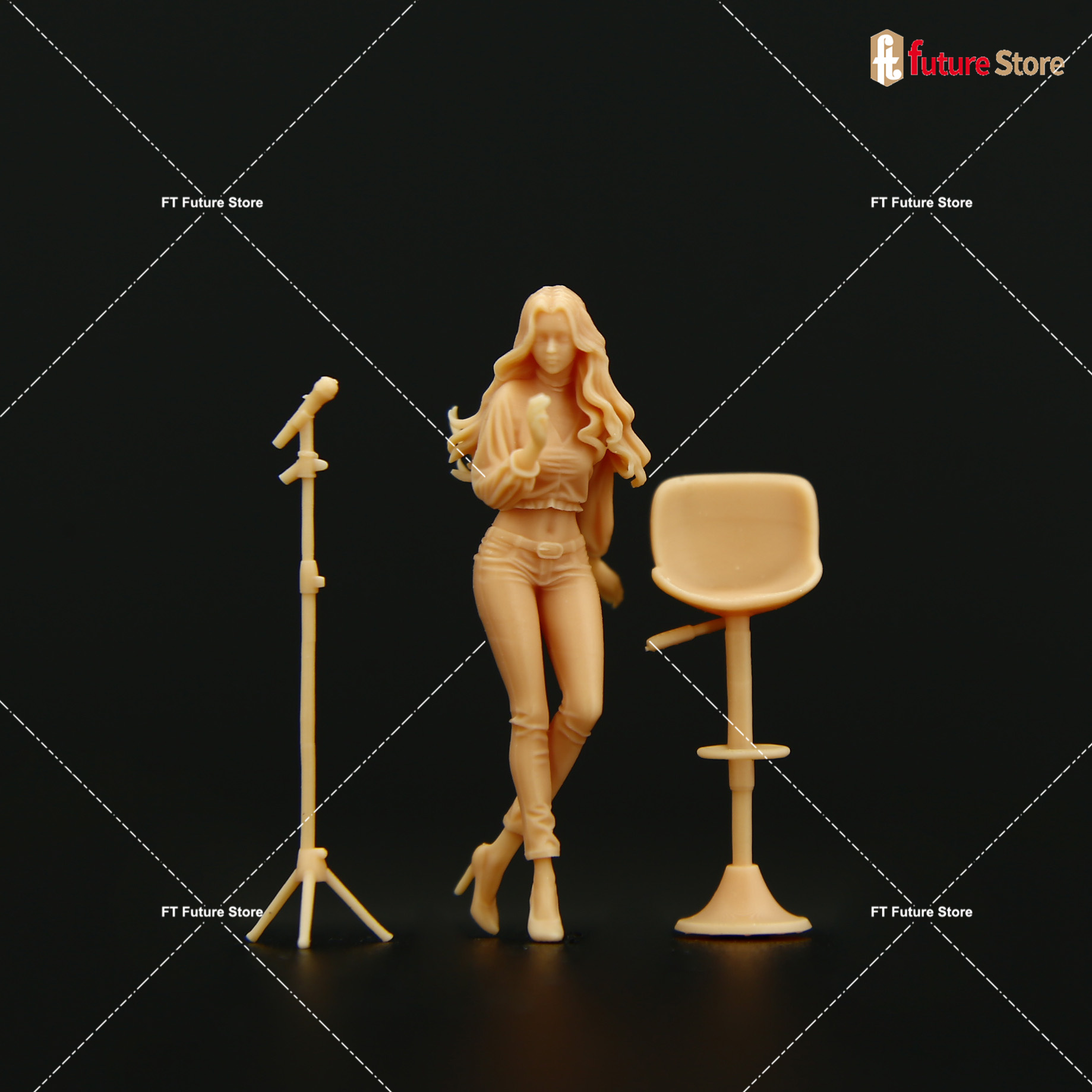 1/64 1/43 Figur Miniatur Pasan - Street Fashion Photoshoot ulasan dan harga