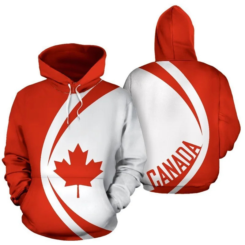 1 Buah Hoodie Custom Gambar An - Street Fashion Canada ulasan dan harga