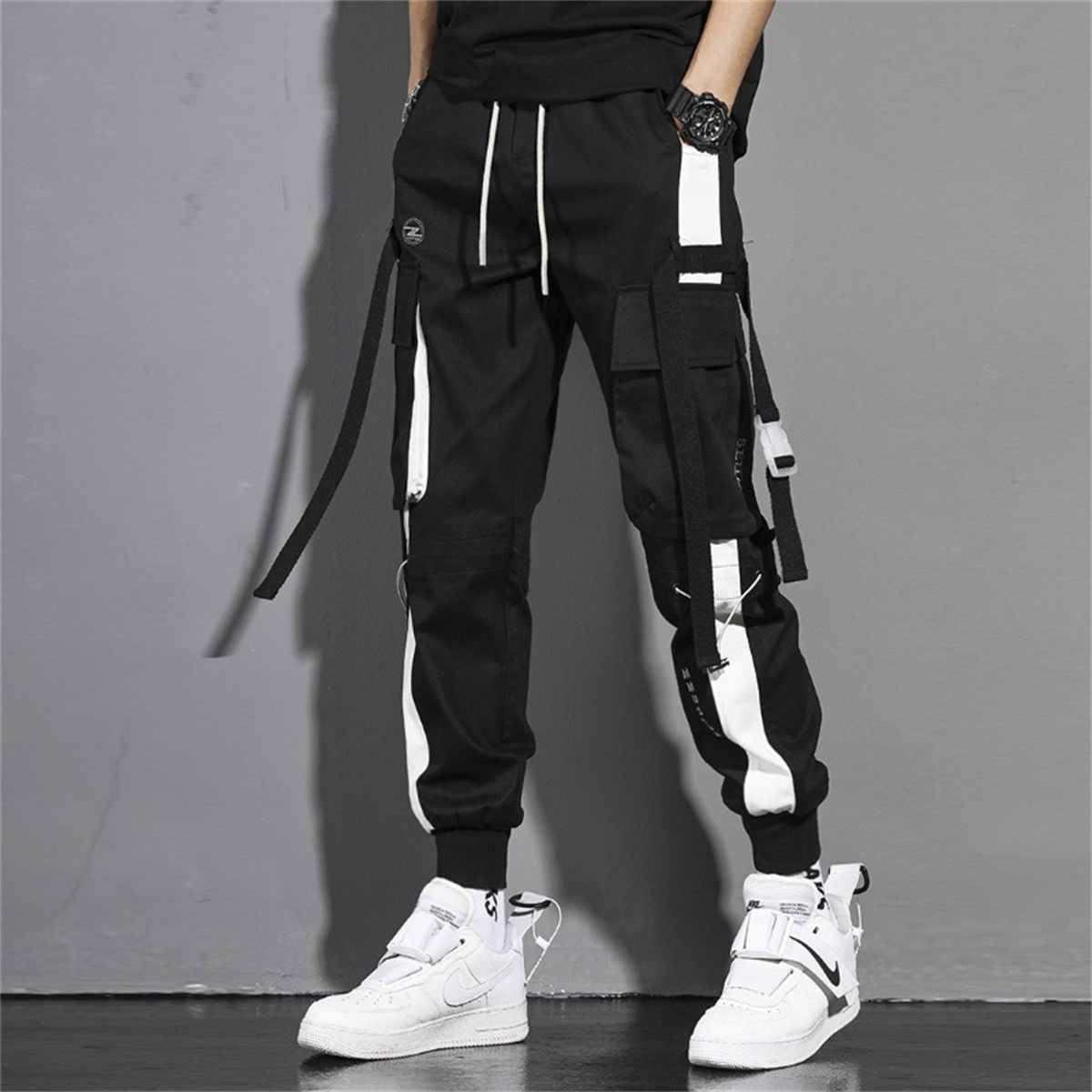 Celana Serut Multi Saku Model  - Street Fashion Model ulasan dan harga