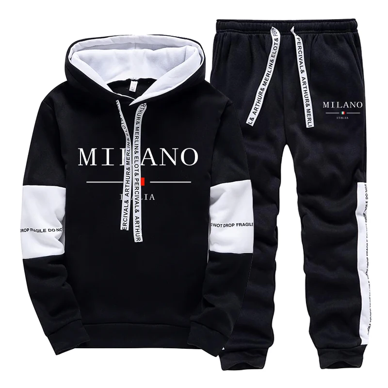 Set Pria/Hoodie/Celana Italia  - Street Fashion Art ulasan dan harga