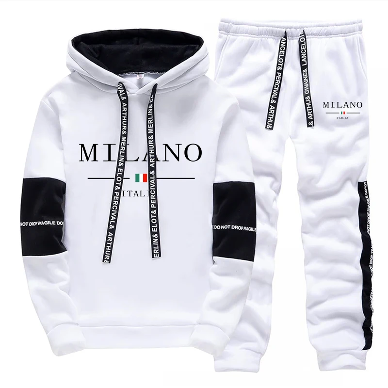 Set Pria/Hoodie/Celana Italia  - Street Fashion Art ulasan dan harga