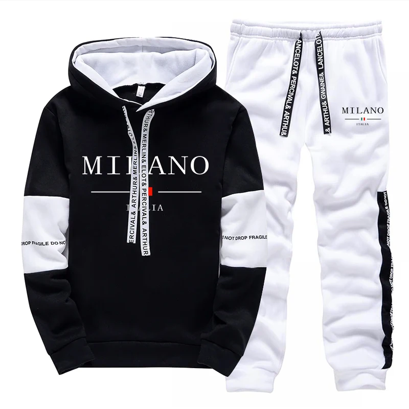 Set Pria/Hoodie/Celana Italia  - Street Fashion Art ulasan dan harga