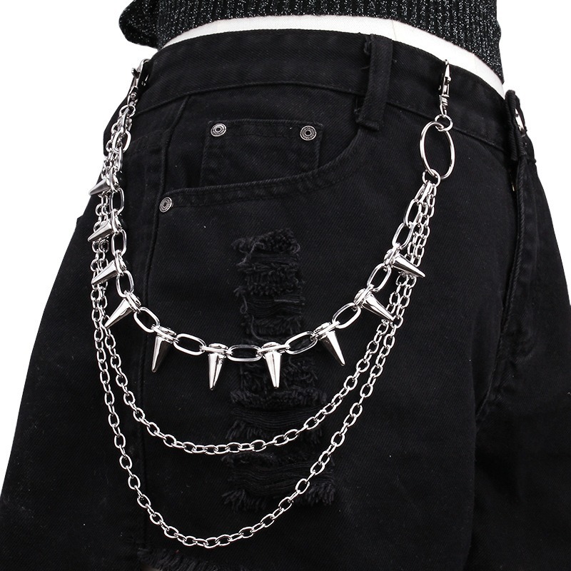 Rantai Pinggang Celana Hip Hop - Street Fashion Necklace ulasan dan harga