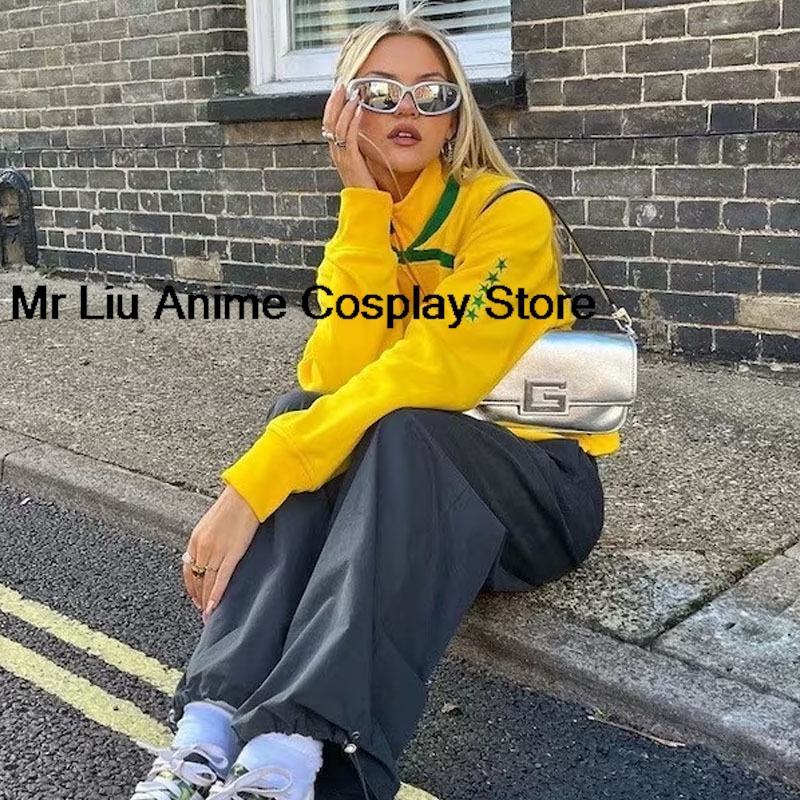 Jaket Bendera Brasil Y2k Mante - Street Fashion Brazil ulasan dan harga