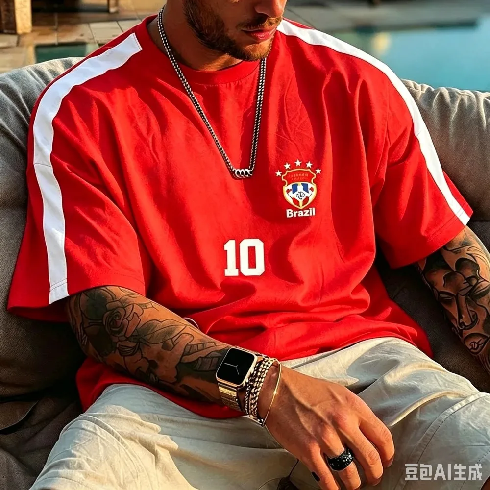 Setelan Sepak Bola Retro Brasi - Street Fashion Brazil ulasan dan harga