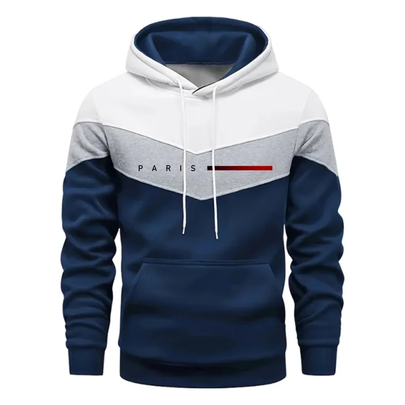 Setelan Hoodie Pria Paris Fash - Street Fashion Art ulasan dan harga