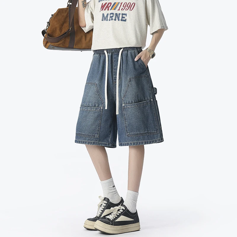 Celana Pendek Denim Pakaian Ke - Street Fashion American ulasan dan harga