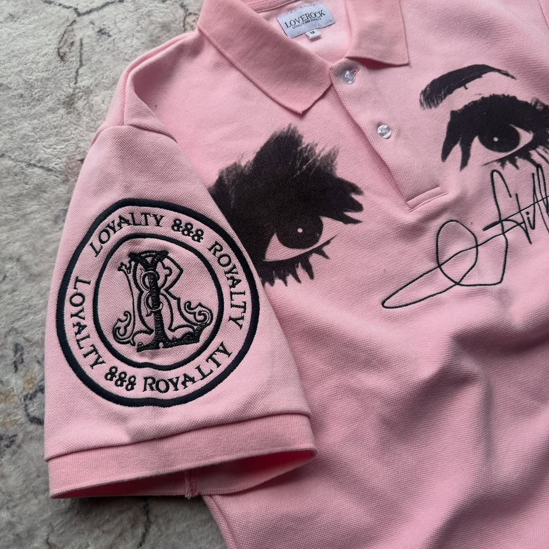 Kaos Polo Gaya Retro Amerika,  - Street Fashion Logo ulasan dan harga